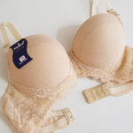 سوتین فنردار پوش آپ کد 104851 کرم - تصویر 2