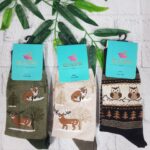 جوراب ساقدار طرح دار کد1442