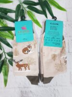 جوراب ساقدار طرح دار کد1442 - تصویر 4