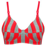 سوتین بدون فنر راه راه کد 103013 - تصویر 3