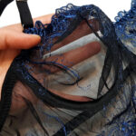 ست شورت و سوتین برتا فنردار کد2088-QB مشکی - تصویر 3