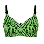 سوتین بدون فنر خال خالی پاستیلی کد 104651