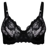 سوتین پانیذ فنردار گیپوری کد 1066336 مشکی