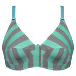 سوتین بدون فنر راه راه کد 103013 - تصویر 3