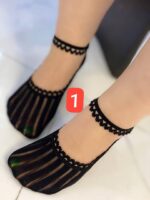 جوراب گیپوری بند دار کد 1460 - تصویر 2