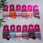 جوراب نیم ساق رنگین کمون کد 1502