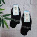 جوراب زیرقوزکی توری لمه مشکی کد 1503