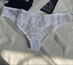 شورت توری گل گلی برند برتاکد 25 سفید