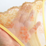 شورت با بند قابل تنظیم پدلی کد 105136-425 زرد - تصویر 2