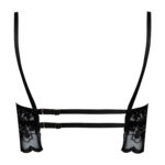 ست شورت و سوتین برتا فنردار کد4088-AB مشکی - تصویر 4