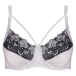 سوتین پانیذ فنردار گیپوری هارنس دار کد 1066397 سفید