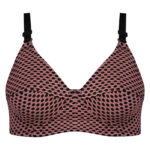 سوتین بدون فنر خال خالی پاستیلی کد 104651 - تصویر 6