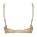 ست شورت و سوتین فنردار گیپور گلدار کد 109015 - تصویر 4