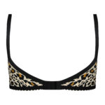 سوتین پرسی پلنگی بدون فنر کد 105046 - تصویر 4