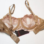 ست شورت و سوتین برتا فنردار کد 2420-E کرم - تصویر 3