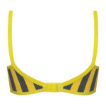 سوتین راهراه بدون فنر توری پرسی کد 105046 - تصویر 5