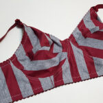 سوتین راه راه بدون فنر کد 103013 - تصویر 4