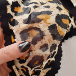 سوتین پرسی پلنگی بدون فنر کد 105046 - تصویر 3