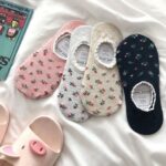 جوراب کالج گل گلی کد 1479