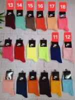 جوراب نیم ساق ساده کش اسپرت کد 1493 - تصویر 3