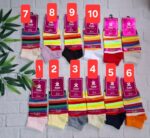 جوراب مچی رنگین کمون کد 1501 - تصویر 2