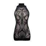 لباس خواب نگین دار کد 7078 مشکی