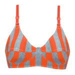 سوتین راه راه بدون فنر کد 103013 - تصویر 2