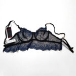 ست شورت و سوتین برتا فنردار کد2088-QB مشکی - تصویر 2