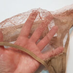 ست شورت و سوتین برتا فنردار کد 2420-E کرم - تصویر 5