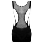 لباس خواب جورابی کد 107136  مشکی