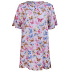 پیراهن طرح دار کد 1499 - تصویر 7