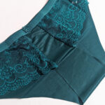 ست شورت و سوتین پانیذ فنردار گیپور گلدار کد 109013 - تصویر 5