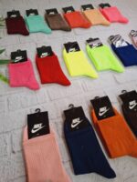 جوراب نیم ساق ساده کش اسپرت کد 1493 - تصویر 4