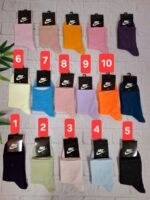 جوراب نیم ساق رنگی اسپرت کد 1494 - تصویر 2