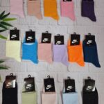 جوراب نیم ساق رنگی اسپرت کد 1494