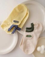 جوراب زیرقوزکی گلدوزی کد 1527 - تصویر 2