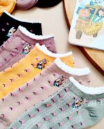 جوراب مچی شکوفه و خرگوش کد 1530 - تصویر 2