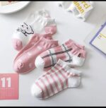 جوراب مچی صورتی کد 1533 - تصویر 3