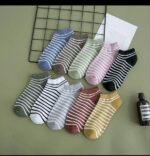 جوراب مچی راه راه کد 1543 - تصویر 2