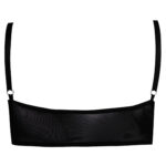 ست شورت و نیم تنه بدون فنر توری کد 104120 مشکی - تصویر 6