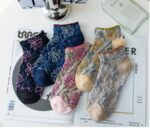 جوراب مچی گلدار کد 1571