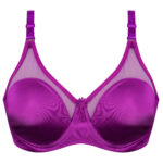 سوتین بالا توری فنردار کد 1022200 - تصویر 4