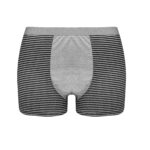 شورت پادار مردانه ملانژ راه راه  کد 105207 - تصویر 3