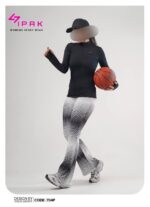 ست تیشرت آستین بلند نیم زیپ با شلوار بوت کات کد 105219(36تا40)