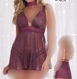 لباس خواب لمه ای کد 105244 - تصویر 2