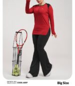 تونیک جلو زیپ سایزبزرگ کد 105216(42تا46)