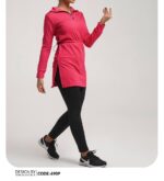 مانتو ورزشی جلوزیپ سایز معمولی کد 105218 (قد 78)(36تا40) - تصویر 2