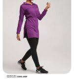 مانتو ورزشی جلوزیپ سایز معمولی کد 105218 (قد 78)(36تا40) - تصویر 3