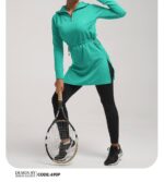 مانتو ورزشی جلوزیپ سایز معمولی کد 105218 (قد 78)(36تا40) - تصویر 6