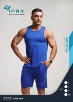 ست رکابی و شلوارک ورزشی مردانه کد 105225 - تصویر 2